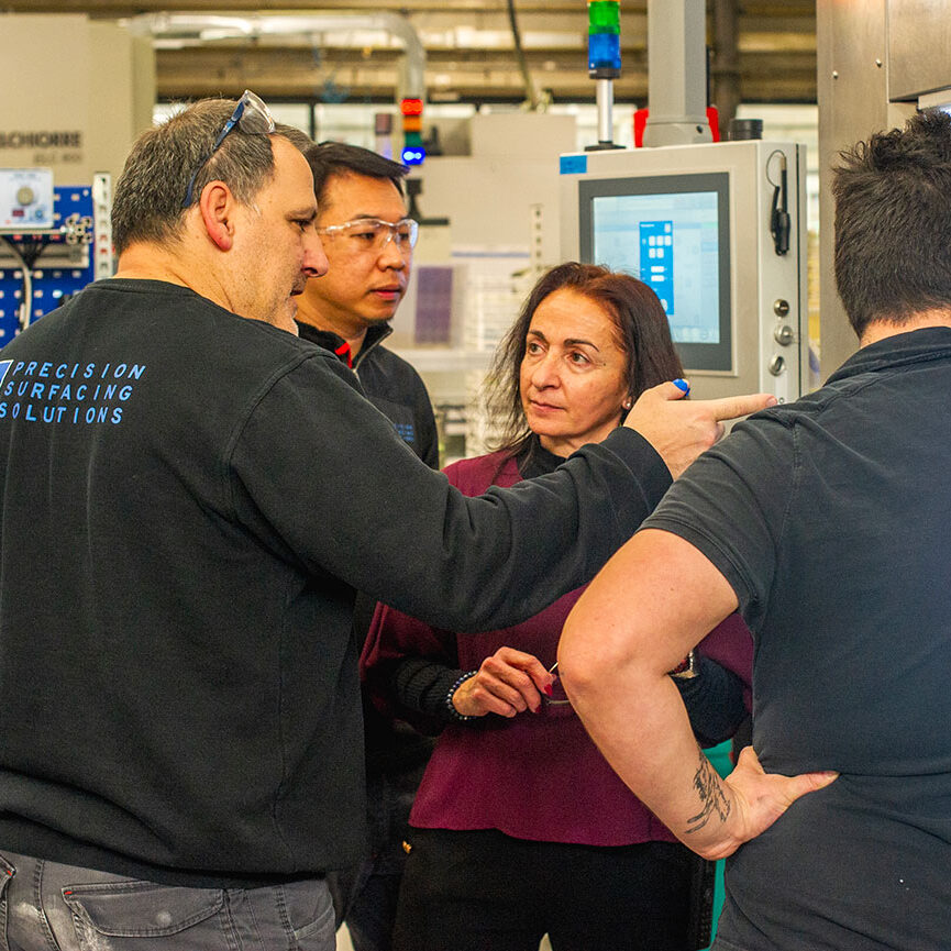 Maria Napoletano, chef d'équipe