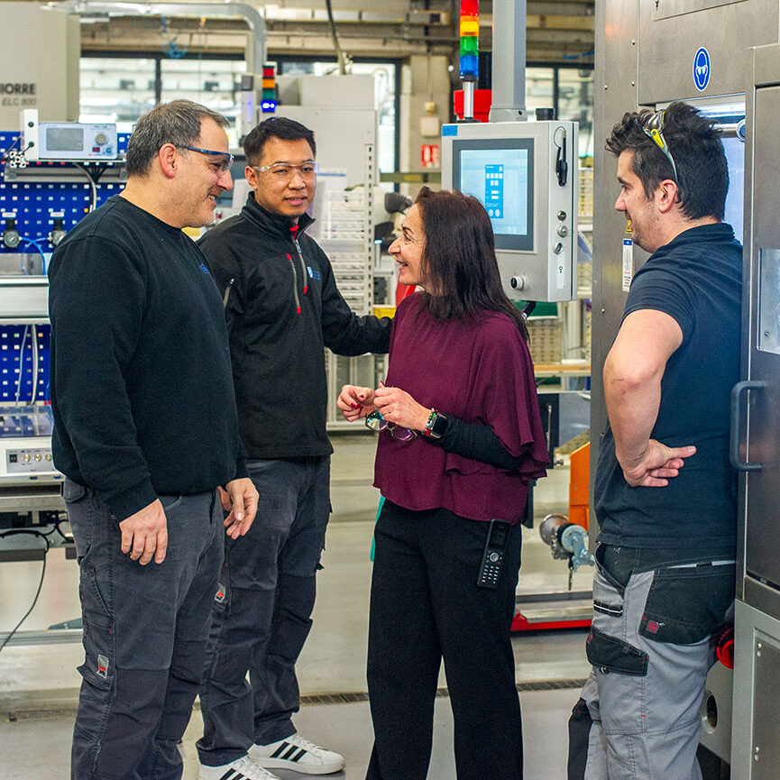 Maria Napoletano, chef d'équipe