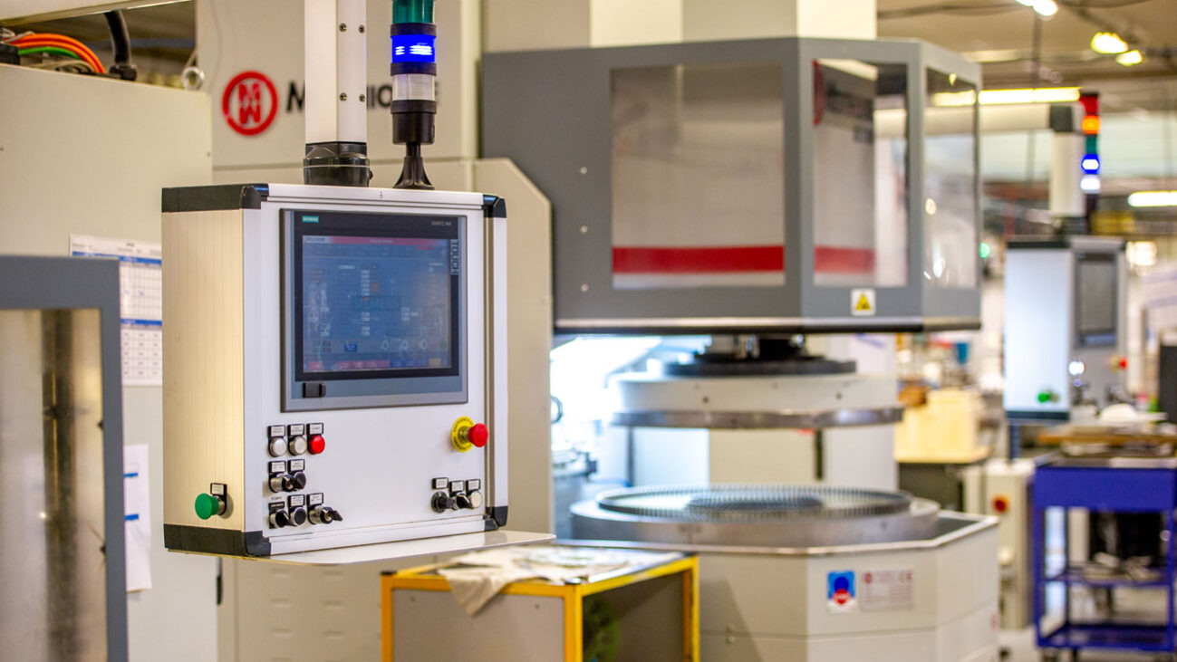 Production de verres de montres