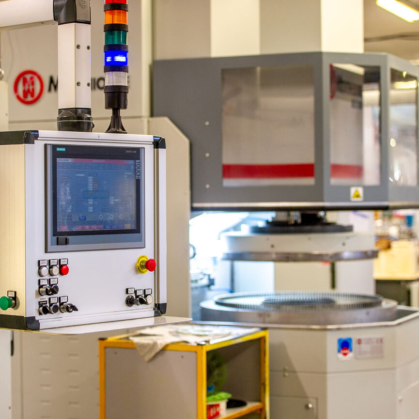 Production de verres de montres