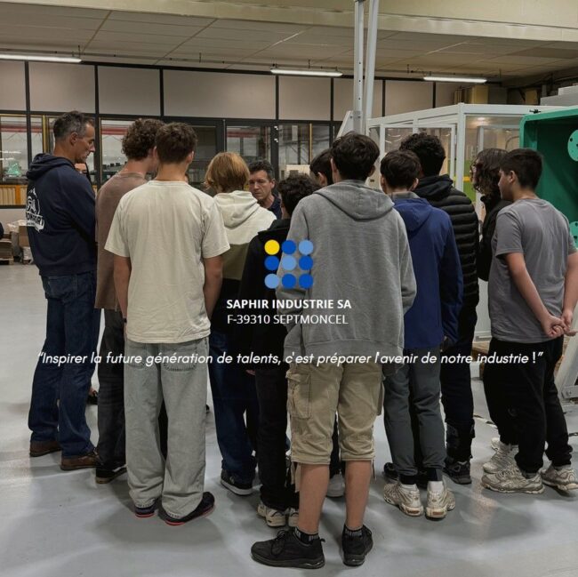 Journée portes ouvertes chez Saphir Industrie