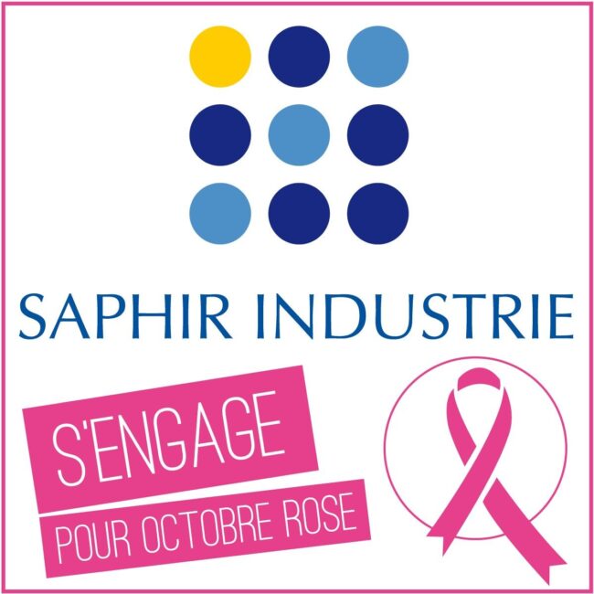 Saphir Industrie s'engage pour octobre rose