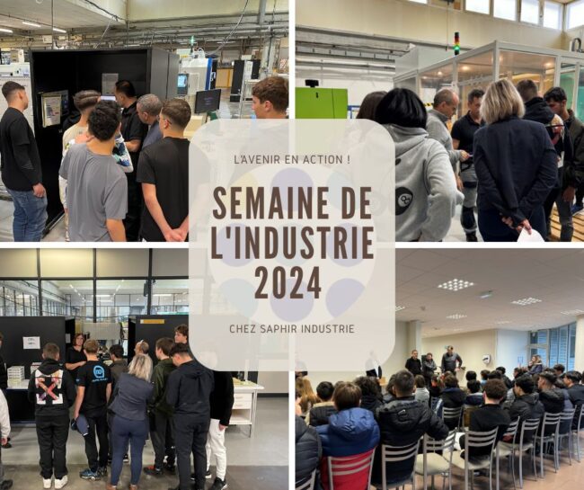 SAPHIR INDUSTRIE : portes ouvertes semaine de l'industrie