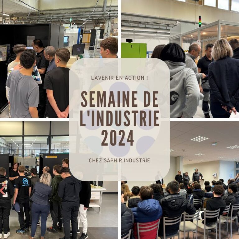SAPHIR INDUSTRIE : portes ouvertes semaine de l'industrie